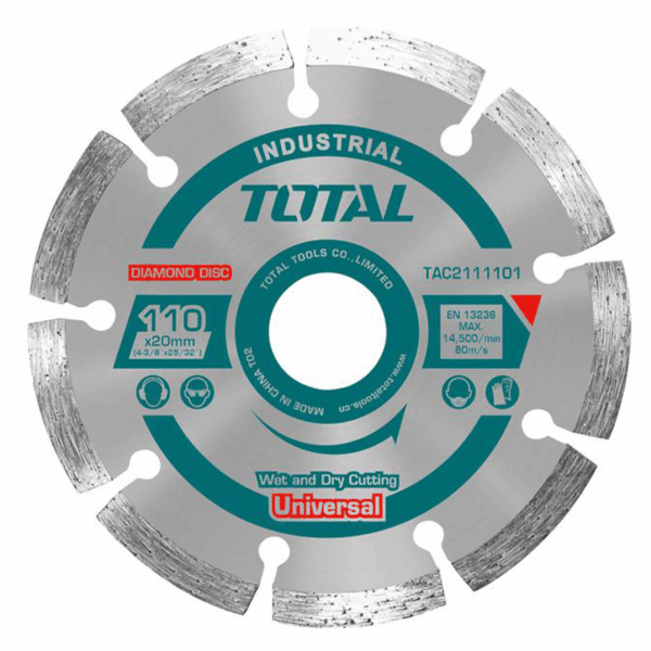 Total Dry Diamond Cutting Disc 4⅜&Quot; Tac2111101
