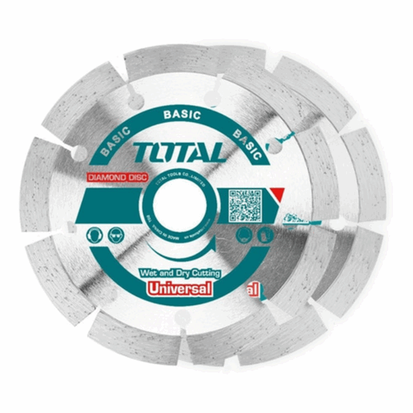 Total Wet Diamond Cutting Disc 4½&Quot; 2Pcs Tac21111532