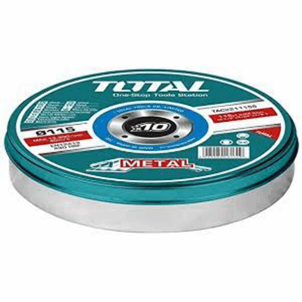 Total Stainless Steel Cutting Disc 5&Quot; For Metal 10Pcs Tac2211255
