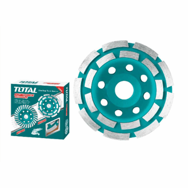 Total Grinding Disc Cup Wheel 115Mm Double Row Tac2421151