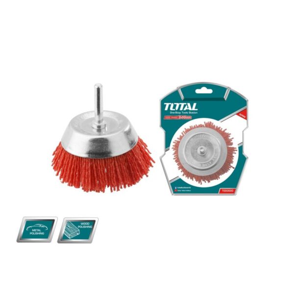 Total Wire Brush Circular 50Mm Tac33025