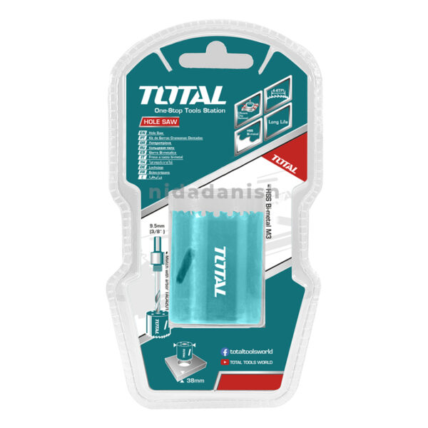 Total Hole Saw For Metal 19Mm Tac410191