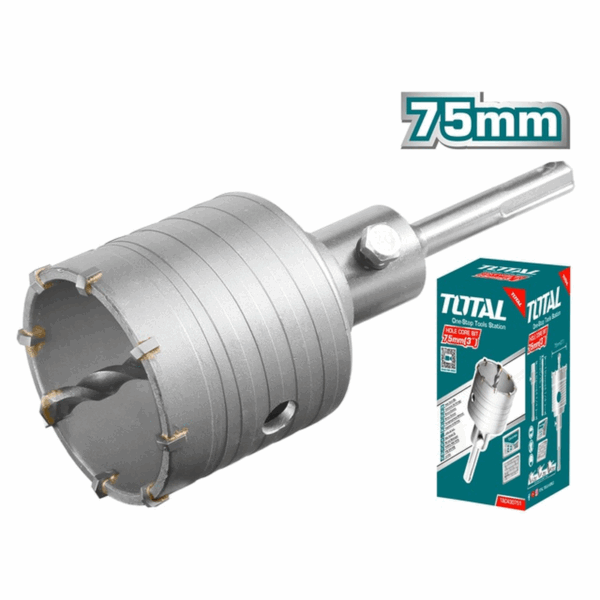 Total Hole Saw Core Bit For Concrete 75Mm Tac430751