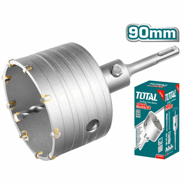 Total Hole Saw Core Bit For Concrete 90Mm Tac430901
