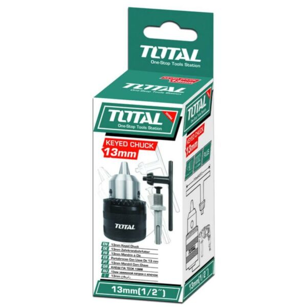 Total Drill Chuck With Key &Amp; Sds Adaptor 13Mm Tac451301.1