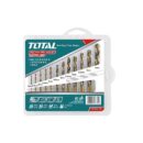 Total HSS Twisted Drill Bit Set 12pcs TACSD0125