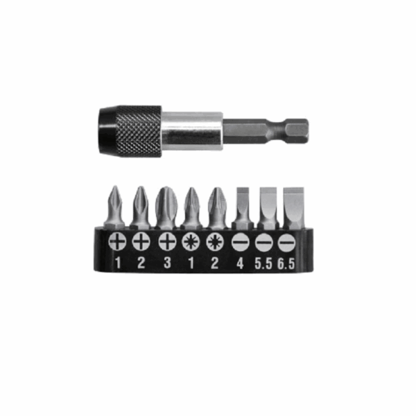 Total Screw Driver Bit 9Pcs Set Tacsd3091