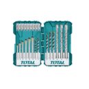 Total Drill Bits & Screwdriver Bits Set Pack of 22 TACSDL12201