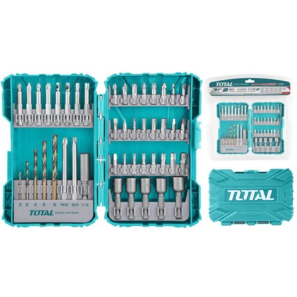 Total Screw Driver Bit 45Pcs Set Tacsdl24501