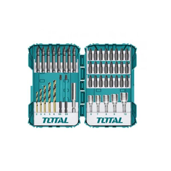 Total Screw Driver Bit Torsion 45Pcs Set Tacsdl24502
