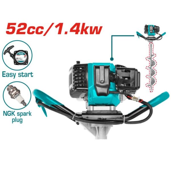 Total Earth Auger Machine 52Cc/1.4Kw Tea55221-1
