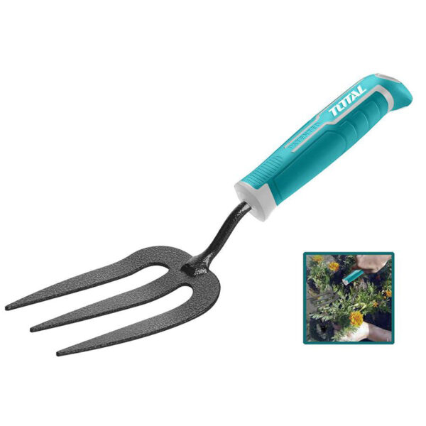 Total Mini Gardening Rake/Fork 320Mm Metal Thftf38
