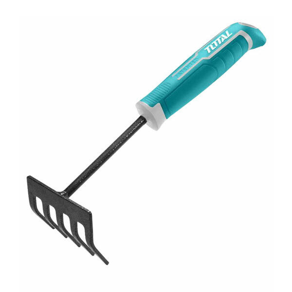 Total Mini Garden Rake 270Mm Metal Thftr1008