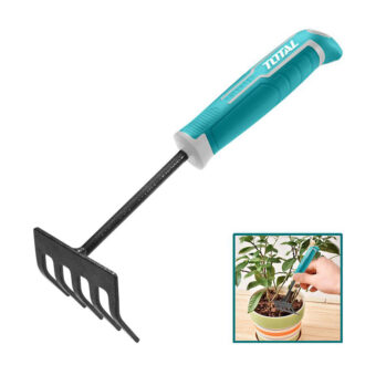 Total Mini Garden Rake 270mm Metal THFTR1008