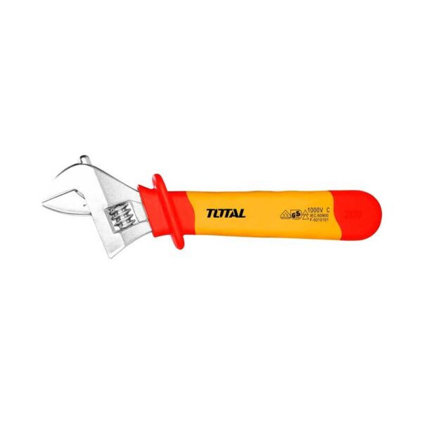 Total Adjustable Wrench 8&Quot; Insulated Thiadw081