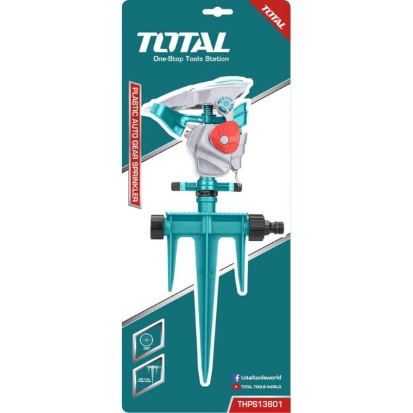 Total Garden Water Sprinkler Auto Gear Plastic Thps13601