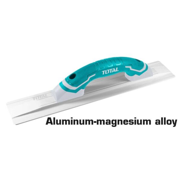 Total Plastering Trowel 400 X 80Mm Beveled &Amp; Magnesium Hand Float Thptm40801