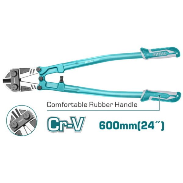 Total Bolt Cutter Size 30&Quot; Cr-V 600Mm Tht113306