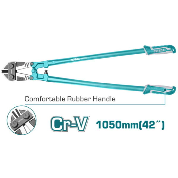 Total Bolt Cutter Size 42&Quot; Cr-V 1050Mm Tht113426