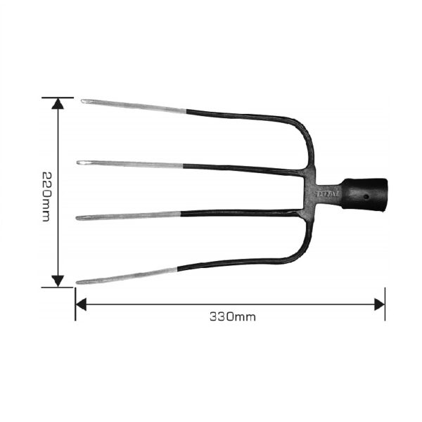 Total Garden Rake/Fork Tht1231