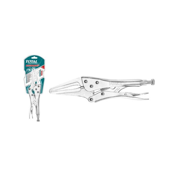 Total Long Nose Locking Plier 9&Quot; Tht19902