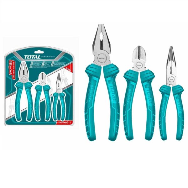 Total Pliers Set 3Pcs Tht1K0311