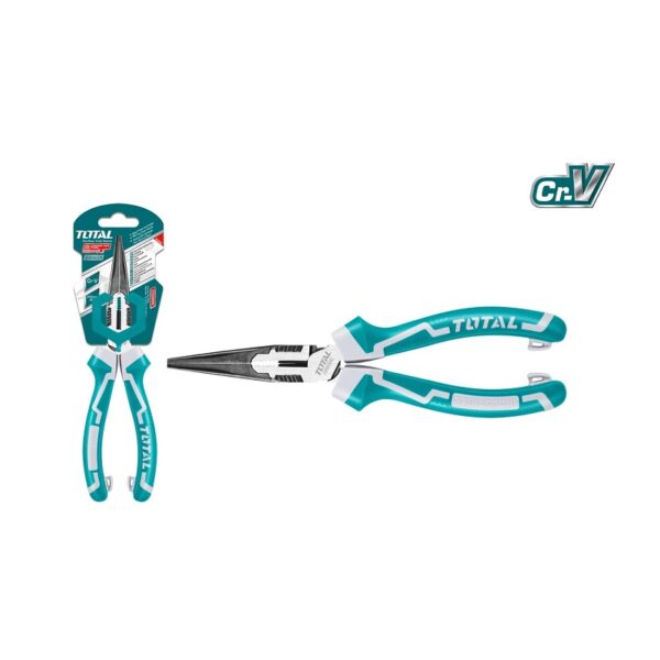 Total Long Nose Pliers 8&Quot; High Leverage Tht220806S