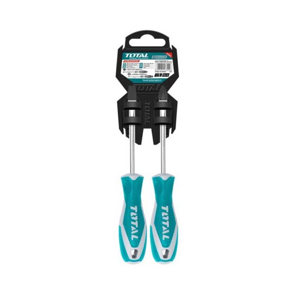 Total Screw Driver 2Pcs Set Tht250201