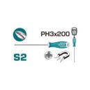 Total Phillips Screw Driver PH3 x 200mm THT26PH3200
