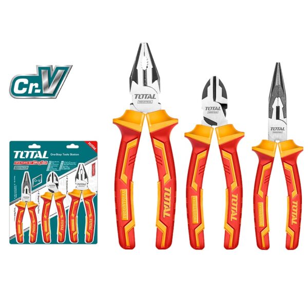 Total Pliers Set 3Pcs Tht2K0302