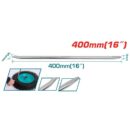 Total Tyre Lever Carbon Steel 400x25x9mm Drop Forged, Heat Treated, Chromed Plated THT44001