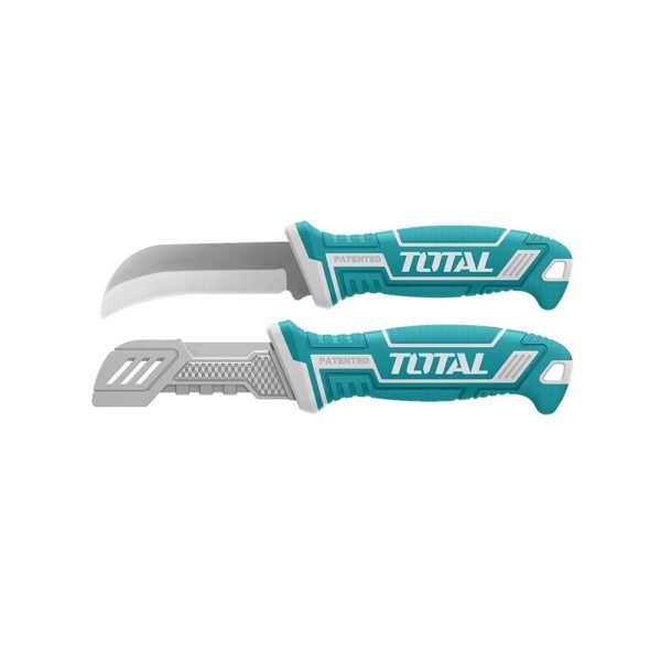 Total Cable Stripping Knife 200Mm Curved Blade Tht51882