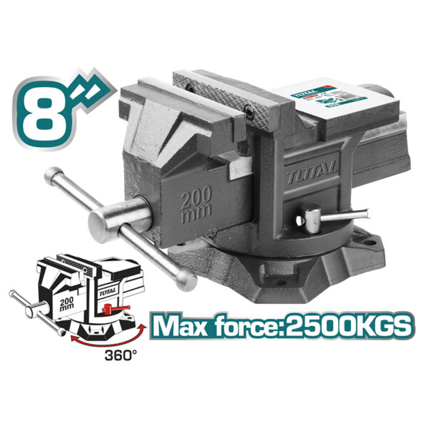 Total Bench Vice 8&Quot; Tht6186