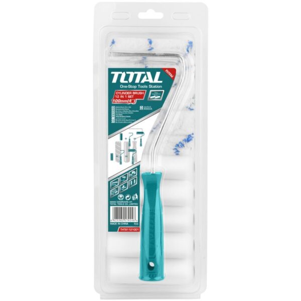 Total Paint Brush Roller Set 12Pcs Tht81121001