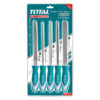 Total Steel File Set 8" 5pcs THT918516