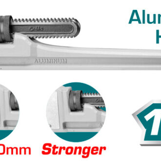 Total Pipe Wrench Aluminium Handle 18" THTAL17186