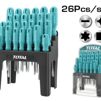 Total Screw Driver 26pcs Set THTDC252601
