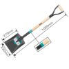 Total Garden Steel Shovel with Wooden Handle THTHW0102