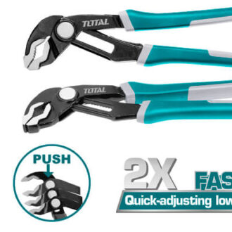 Total Pump Pliers 10" Quick Open Type THTJ381006