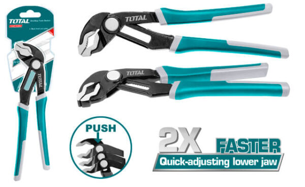 Total Pump Pliers 10&Quot; Quick Open Type Thtj381006