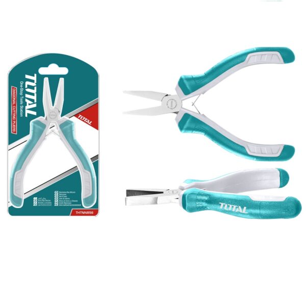 Total Flat Nose Pliers 4.5&Quot; Mini Thtmn856