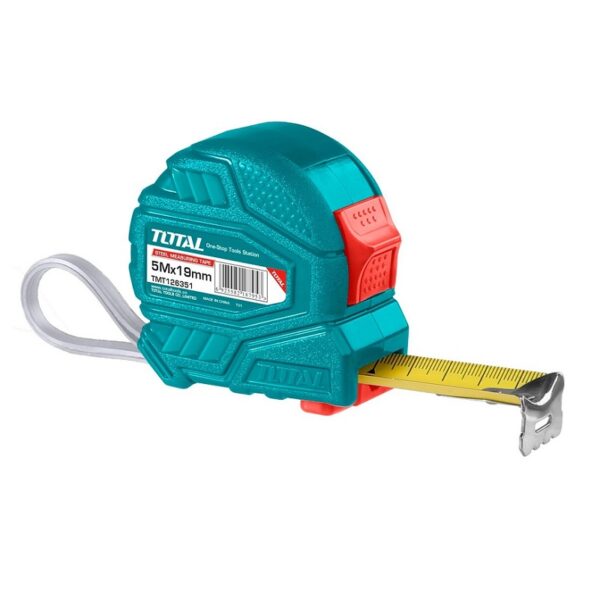 Total Steel Measuring Tape 5M X 19Mm Metric Tmt126351M