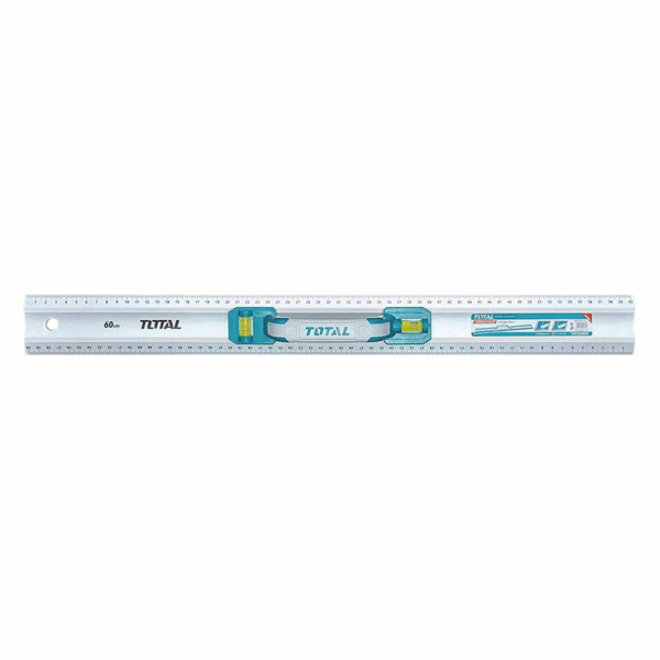 Total Spirit Level Ruler 60Cm Aluminum Tmt222606