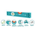 Total Spirit Level with 2pcs Powerful Magnets 40cm TMT24056