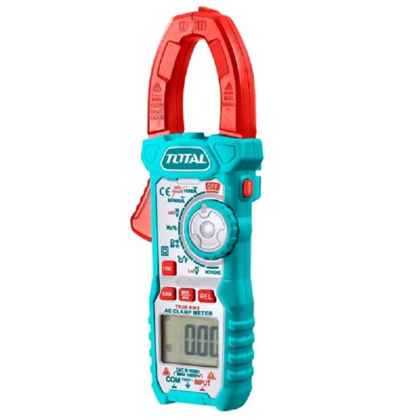 Total Digital Ac Clamp Meter 6000 Counts Tmt410004