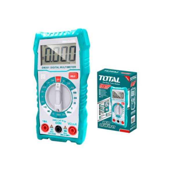 Total Digital Multimeter 2000 Counts Tmt460012