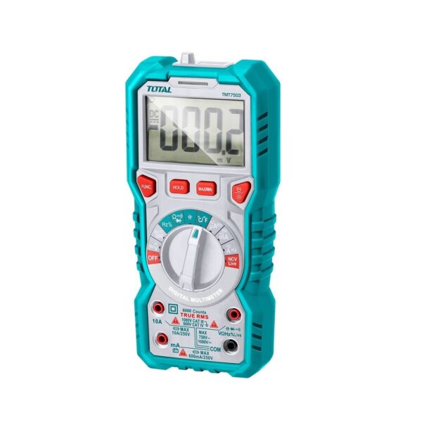 Total Multimeter Auto Range 6000 Counts Tmt47504