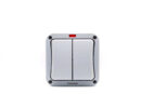 Tronic Waterproof 2 Gang 2 Way Switch