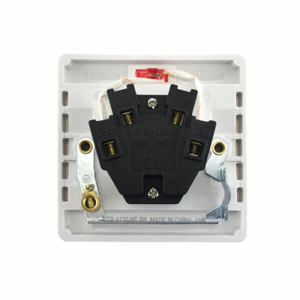 Tronic Dp Switch Big Button With Neon 20A