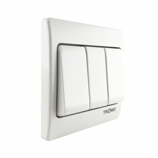 Tronic 3 Gang 2 Way Big Button Switch